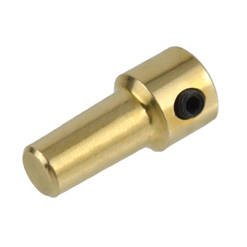 High Accuracy Motor Shafts Collet Sleeve Adapter Motor Shafts Adapter For JTO Collet Base 3.17mm Brass Tool Accessory