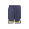 Basketball Shorts Men's Dark Navy Blue Moderate Straight Fit Pants IN1709