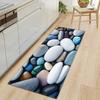 Colorful Pebble Pattern Non Slip Kitchen Floor Mat Waterproof Door Mat for Home Decor