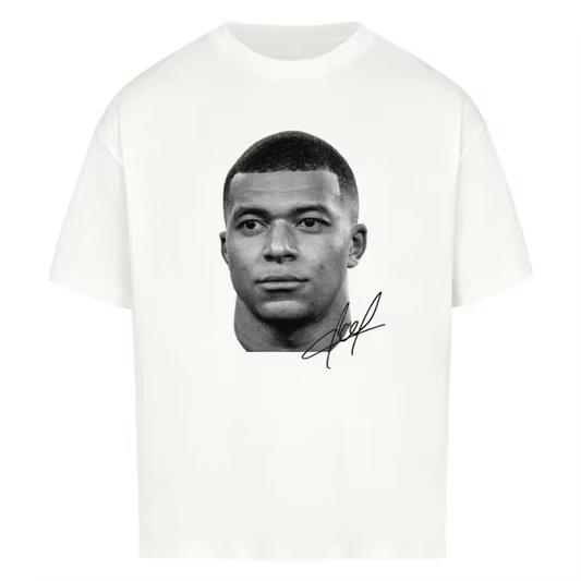 Stars Male And Female Mbappe Printed Short Sleeved Tshirt Casual Loose Cotton Round Neck Brand American Trend Street Tshirt