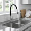 Black Single Cold Water Tap  Standard Kitchen Water Supply Systems