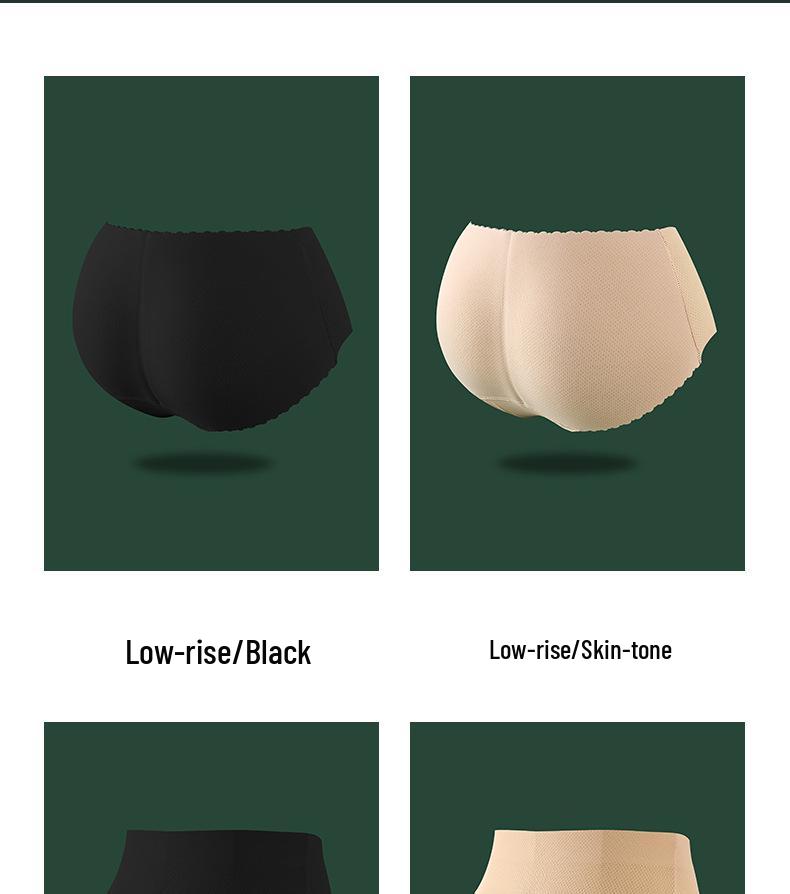 High-Waisted Tummy Control Lifting Panties for Women with Breathable Pad