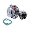 Tsp JM1003C Silver Mechanical Fuel Pump for Chevy SB 262-400 V8 Engine
