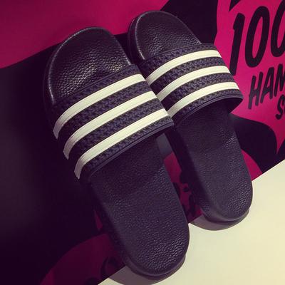 Mazefeng Klassischer Stil Unisex Outdoor Hausschuhe Herren Casual Hausschuhe Sommer Herren Hausschuhe Liebhaber DREI Streifen Sandalen Mode
