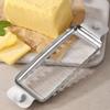 Edelstahl Butter Käse Schneider mit ergonomischem Griff zum mühelosen Schneiden von Block und Quadrat Spülmaschinenfest