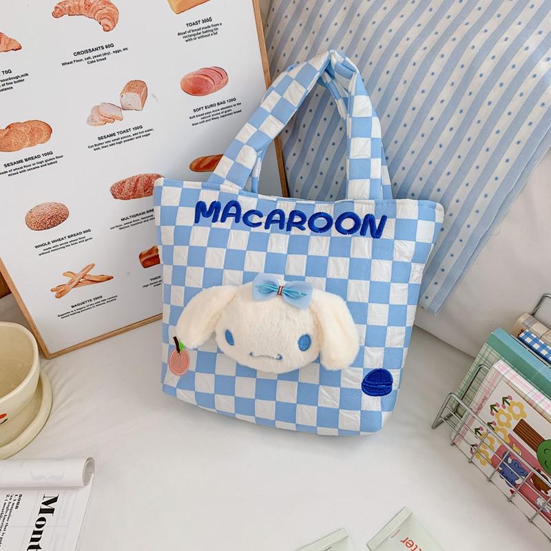 Cartoon Kids' Plush Toy Handbag - Chic, Casual, Cute Tote Wristlet for Girls