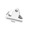 Silver Smooth Surface 75mm Paper Clip for A4 Writing and Drawing Boards