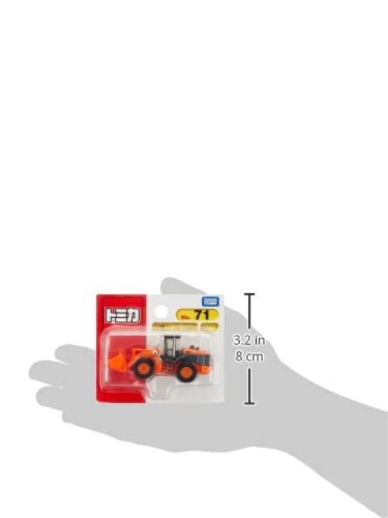 Takara Tomy Tomica 071 Hitachi Construction Machinery Wheel Loader ZW220 Miniature Car Toy for ages 3 and up No. (Blister Pack)