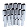 Timeless Design Hex Drive Part 1/4" Drive Socket Set Long Deep 4-14 Mm Snap On Screwdriver
