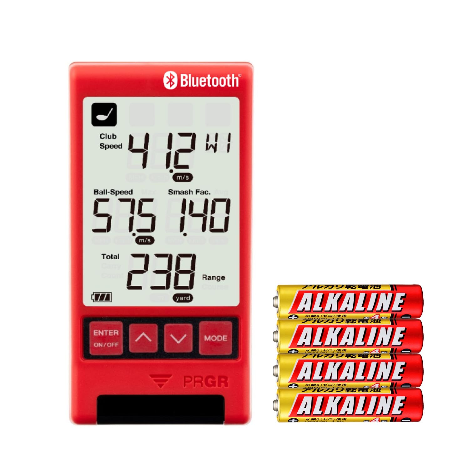 

Pro Gear Measuring Device RED EYES POCKET BLE Authentic Red Eyes Pocket Set with AAA Batteries Multi-Speed HS-130 Bluetooth-Equipped 2-Piece
