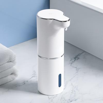 Dispensadores automáticos de jabón de espuma, lavadora de manos inteligente para baño con carga USB, Material ABS blanco de alta calidad