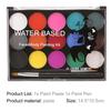 Body Paint Non-sticky High Saturation Level Safe Halloween Party Makeup Dress Beauty Palette for Crafts Making