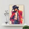 Michael Jackson Pop 5D Diy Diamond Paintings Mosaic Wall Round Diamond Art Painting Kits Embroidery Crystal Accessories Frameless