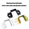 Easy To Install Bed Hinges Thickened Stabilizing Bed Structural Component  Leg Connector