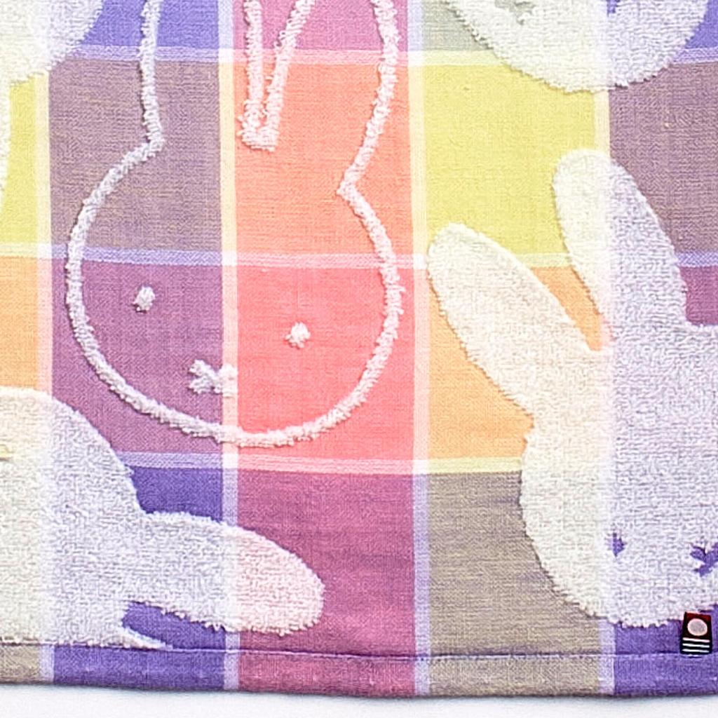 Nishikawa Miffy Face Towel 34X80cm Washable Cotton Happy Imabari Gauze Multi TT25162001 DB5601 IG 100%