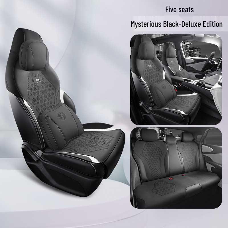 Fashion Edition 2025 Dolphin Car Seat Cushion, 420km Model, Suede Saddle Pad Half-Cover.