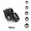 High-quality HT V5 Chastity Cage Male Click Lock Penis Ring Device/Belt Chastity Inescapable Extreme Sex Toys for Men Gay 18+