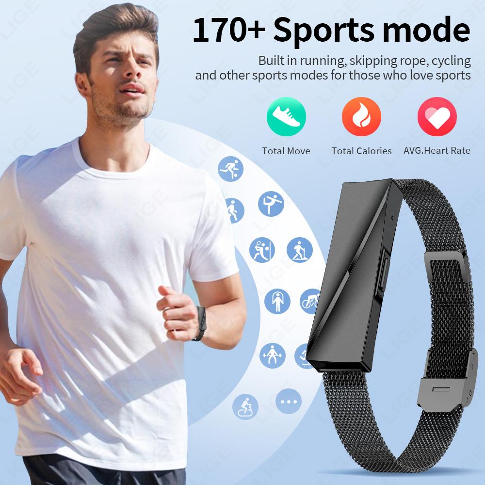 Smart Bracelet Women Smartwatch Men Heart Rate Blood Oxygen Waterproof Sport Smart Band Watch For Android IOS Ladies Gift