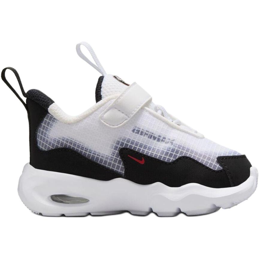 Nike Air Max Nova TD Fehér Fekete Piros Babacipő Egyetemi-Piros FN4461-102