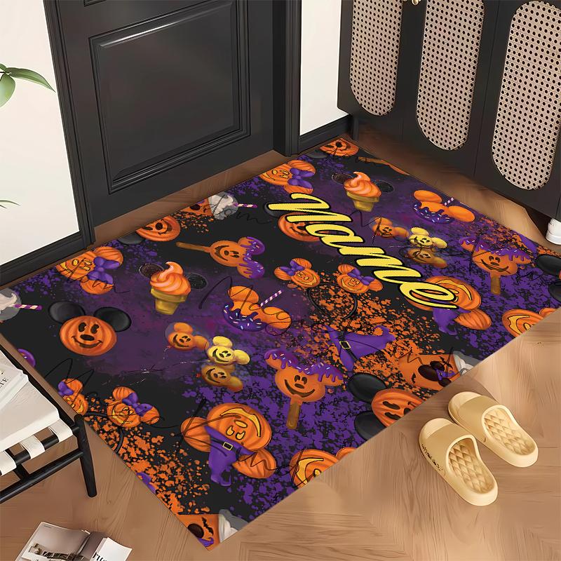 Halloween (14) Personalized Name Office Carpet Stylish Decor for Living Room Bedroom Kitchen