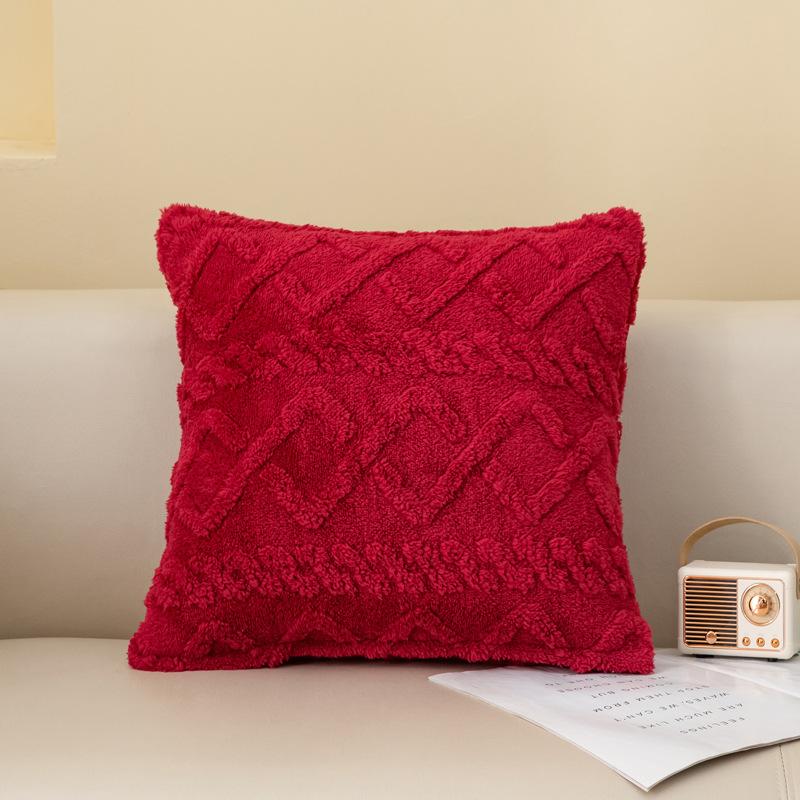 Cushion pillow cover 1PCS living room sofa plush pillow nap pillow bedroom headboard pillow bay window cushion