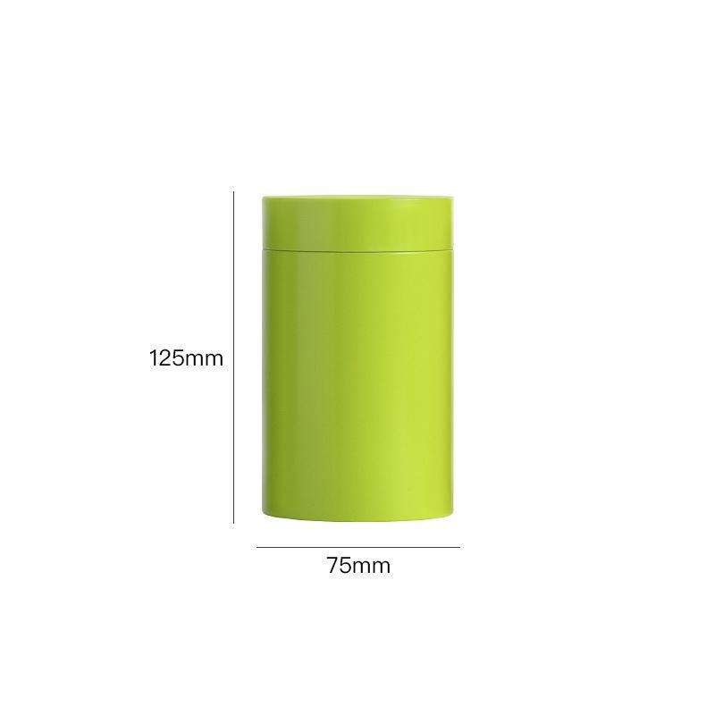 Mini Tinplate Box Tea Can Small Travel Portable Container Jar Sugar Coffee Caddy Organizer Household Storage Kitchen Gadgets