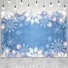Christmas Snowflake  Scene Decoration Background Winter Photography Backdrop Decorations For Photo Studio Photo Booth Christams Party
