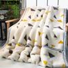 Blanket Quilt Thickened Double Coral Fleece Blanket Comfortable Dormitory Home Winter Blanket