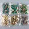12 Stück Mini Weihnachtsbaum Sisal Seide Zeder Tischdekoration Kleiner Weihnachtsbaum Gold Mini Baum Fenster DIY Dekorationen