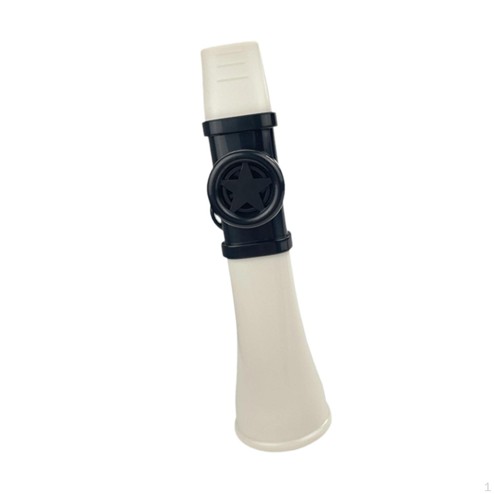 

Компактный музыкальный инструмент Казу для начинающих с динамичным тоном и без смены мембраны белый