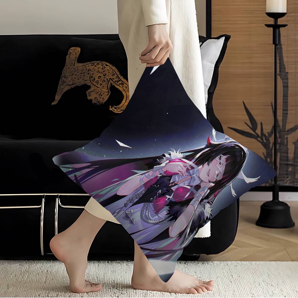Genshin Impact Columbina Cushion Cover Decorative Pillow Sofa Home Decor case pillow cases