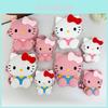 Hello Kitty Mini Silicone Coin Purse With Zipper For Kids And Girls