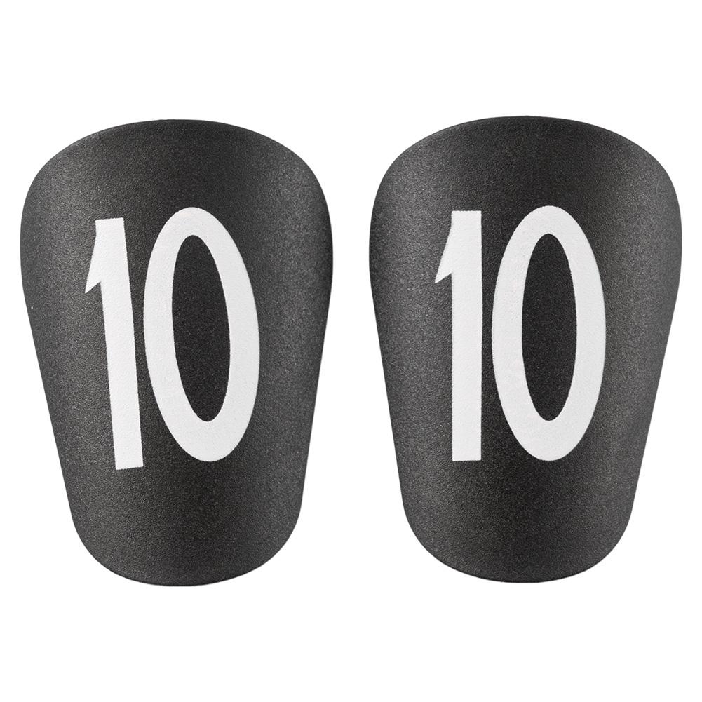 

2 шт. Мини футбольные щитки для голени, тренировочные накладки для голени, амортизирующие защитные щитки для голени, легкие для футбольных тренировок XS чёрный