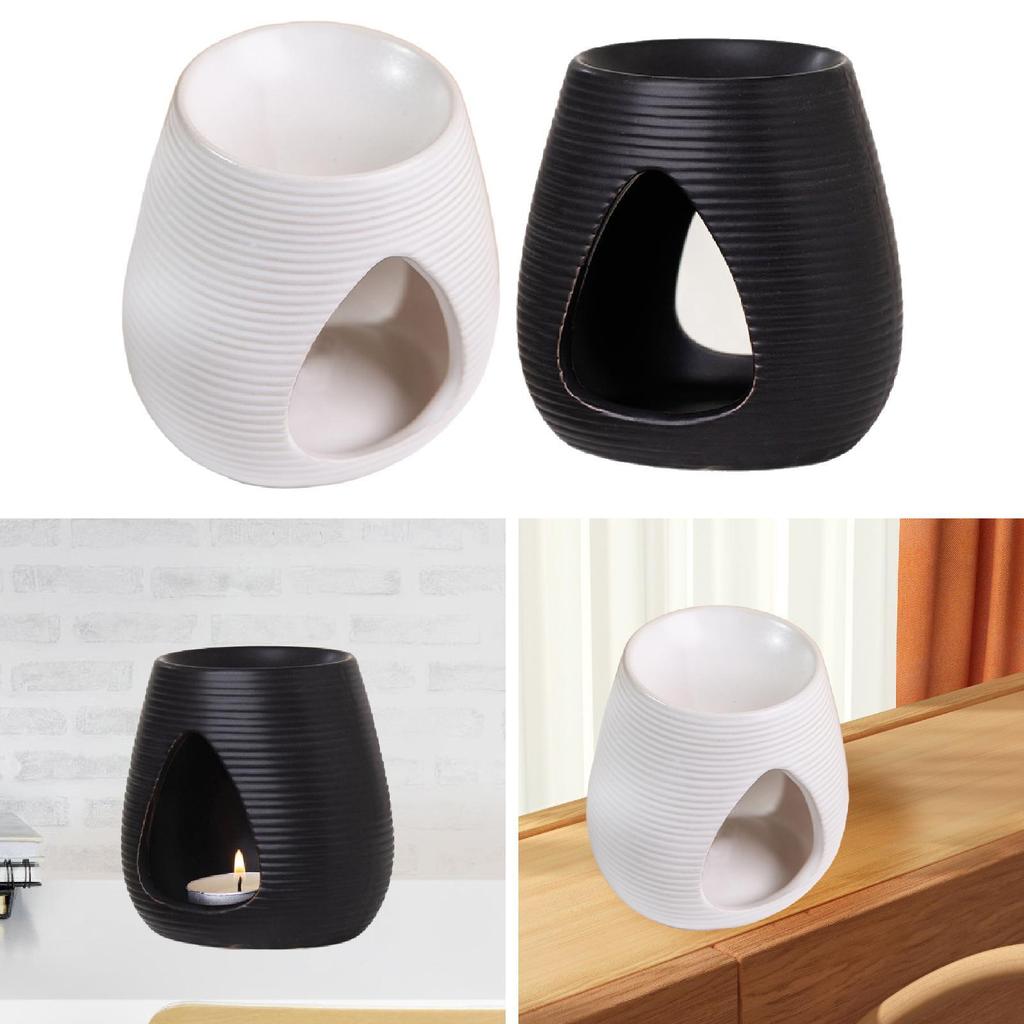 Essential Oil Burner Candlestick Decor Multipurpose Compact Aroma Furnace Oil Diffuser for Party Bedroom Desktop Porch Office