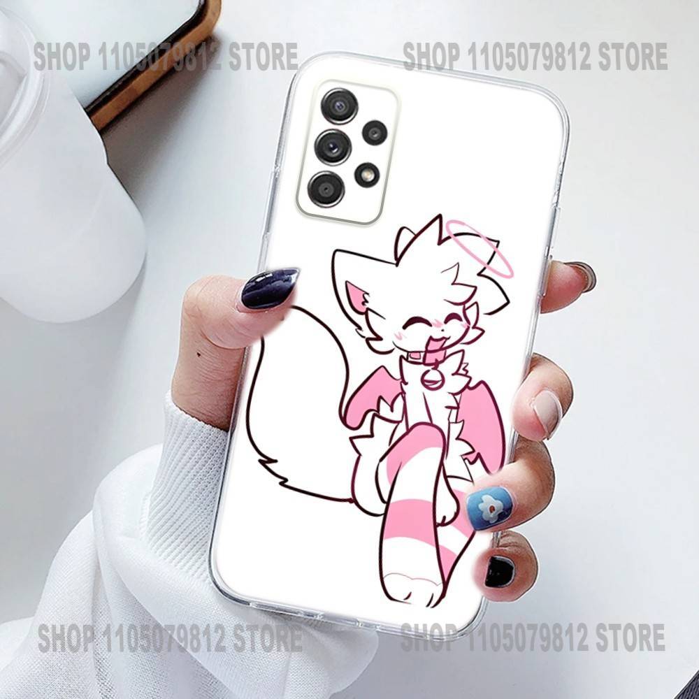 Cute B-Boykisser Phone Case Silicone For Samsung S30,23,21,22,20 FE lite,S10,9,PIus Note20ultra Soft Transparent