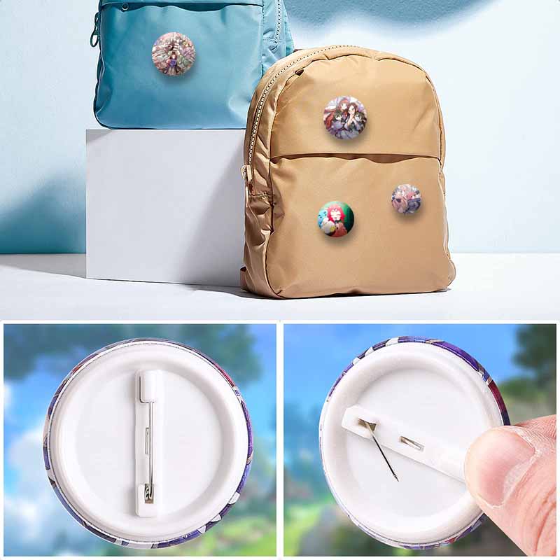 The 100 Girlfriends Who Really Love You Anime Brooches Cartoon Figure Nano Eiai Karane Inda Badges Bag Hat Clothes Button Pins