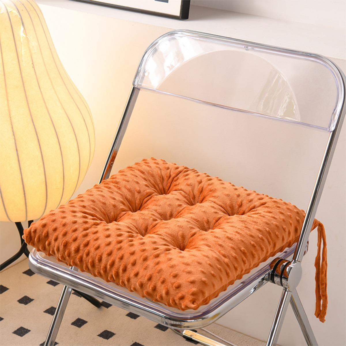 

Bean velvet thick cushion, dining table, office, dormitory, classroom stool cushion 40x40cm