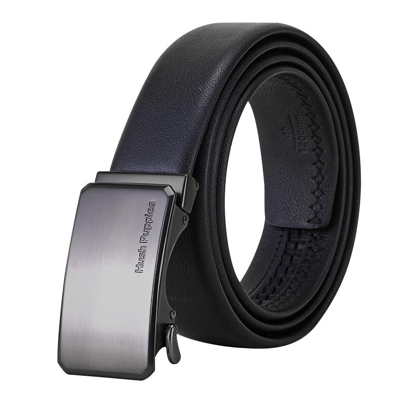 

Hush Puppies Men s Automatic Buckle Leather Belt Gift Set 120cm