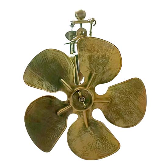 Handmade Metal Drummer Windmill Percussionist Figurine Statue Wind-Powered Kinetic Drummer Sculpture Wind