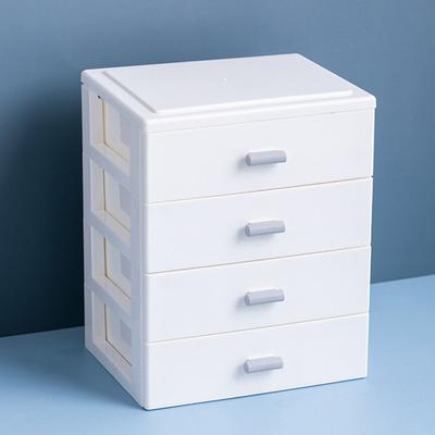 Multi-Layer Drawer Layered Storage Colorful Large Capacity Cosmetics Storage Drawer Style Plastic Handle Box Home Office