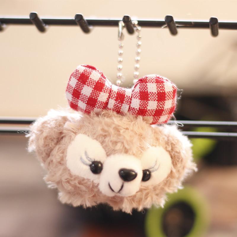 Ins Little Rabbit Pendant Plush Toy Doll Small Rabbit Doll Cute Bag Hanging Decoration Keychain