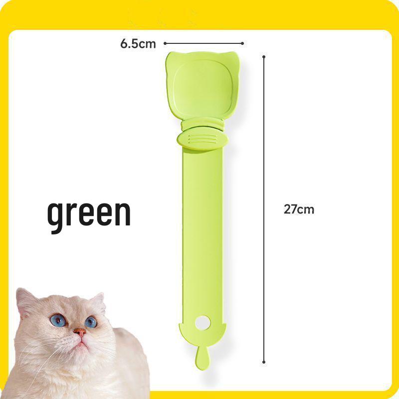 Leak-Proof Cat Treat Feeder Spoon - Spill-Proof and Easy to Use