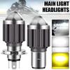 1pcs H4 BA20D Motorcycle Headlight Led Bulbs CSP Chip Hi Lo Lens H4 Lamp Fog Lights Scooter Motor Accessories Headlamp