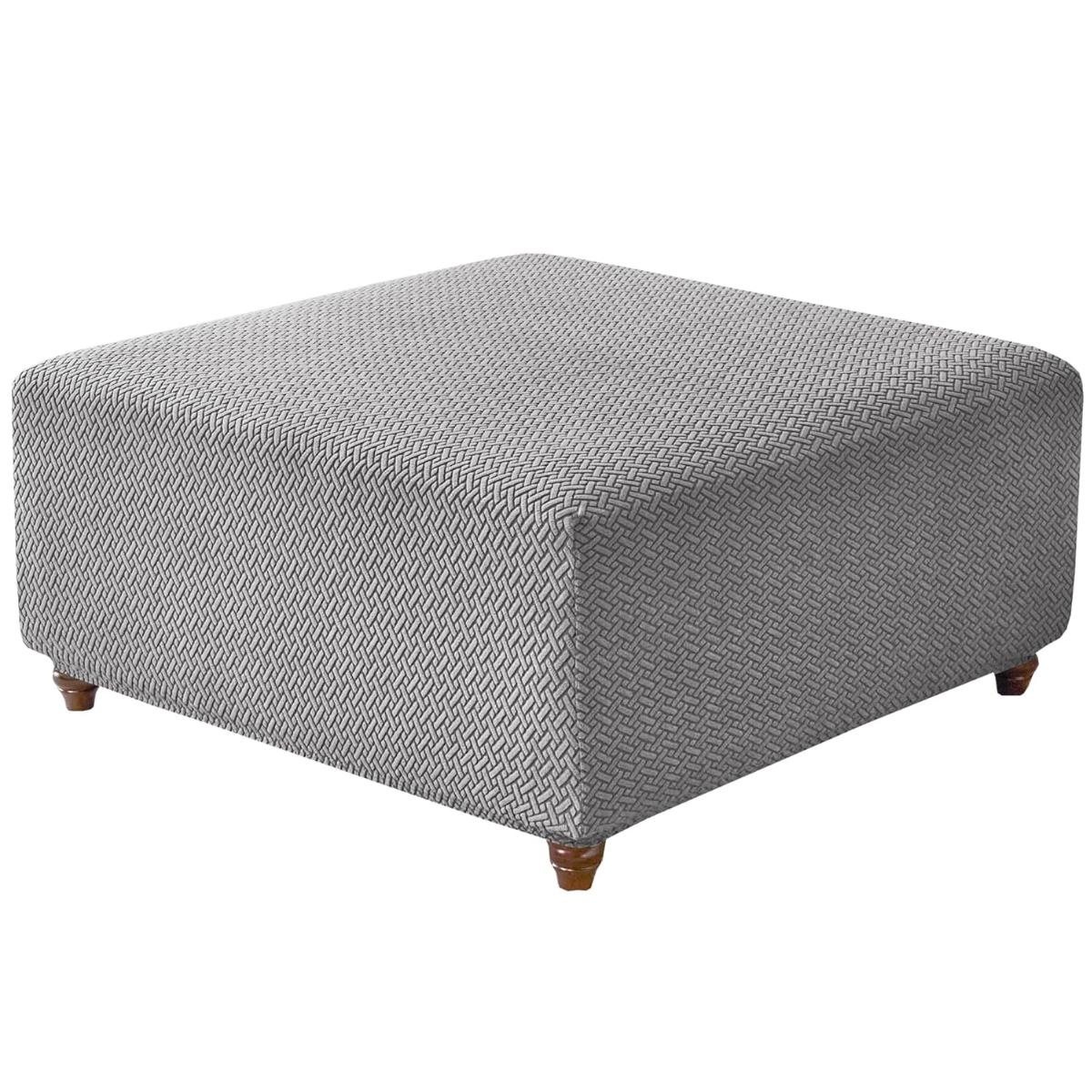 

Чехол на табурет из жаккарда в форме буквы Т, чехол на пуф, эластичный чехол на подставку для ног дивана, чехол для гостиной, офиса, домашнего декора L