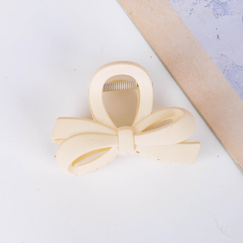 1pc Bow Hair Clip, High-end Back of the Head Hair Clip, Shark Clip, Hair Accessory for Temperament