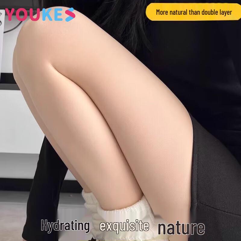 

Женские термоколготки с флисовой подкладкой с эффектом голых ног One Size (150-175cm, 40-75kg)