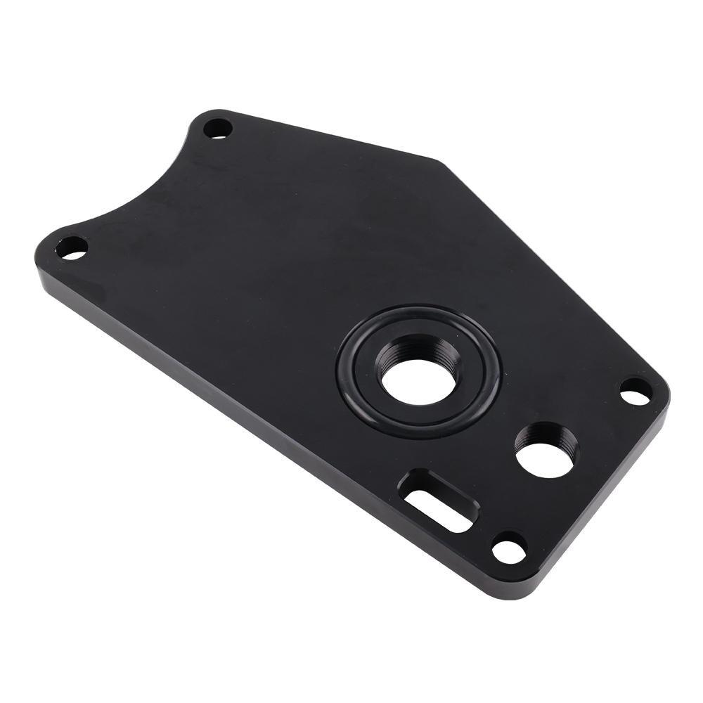 Hochfeste K-Serie Wasserblock-Abdeckplatte V2 mit -10 Entlüftungsanschluss – Premium-Passform für K20A/K20Z3/K24A Motoren