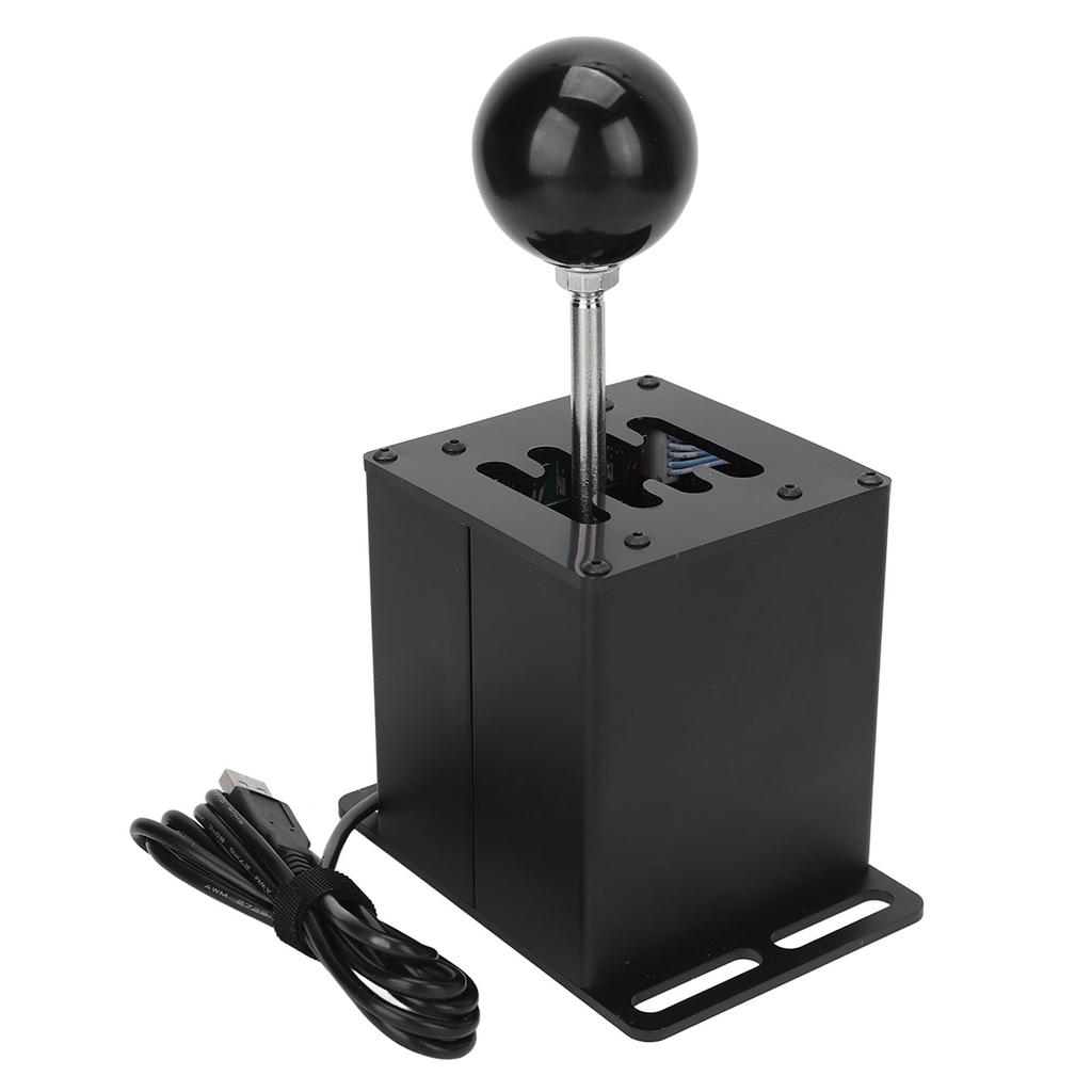 USB Simulator Shifter 7+R H Gear Shifter for ATS ETS Dust WRC Sim Racing Game for G29 G27 G25 G920 PC
