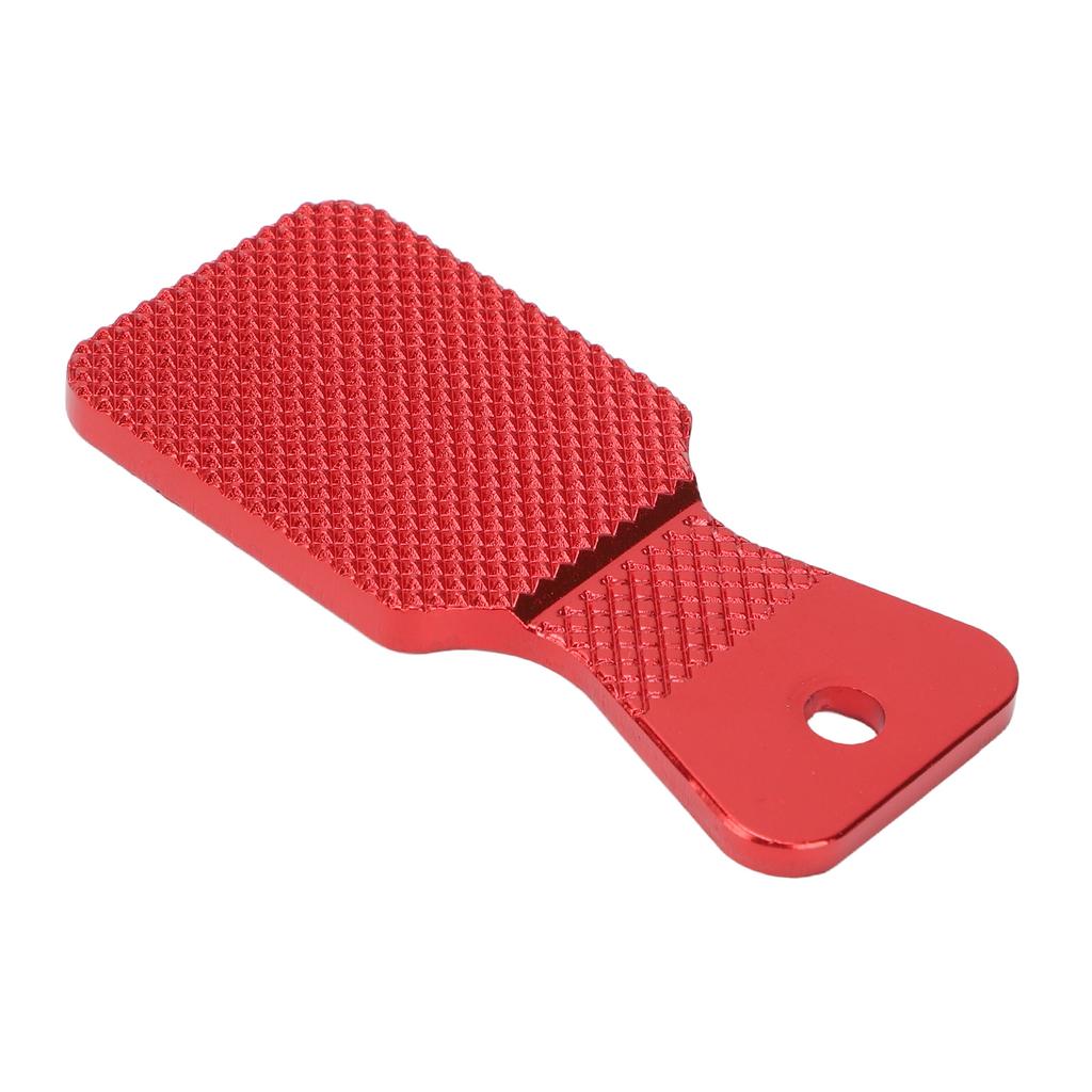 Pool Cue Tip Tapper Aluminum Ergonomic Fan Shaped Pool Cue Stick Tip Sander for Billiard Cue