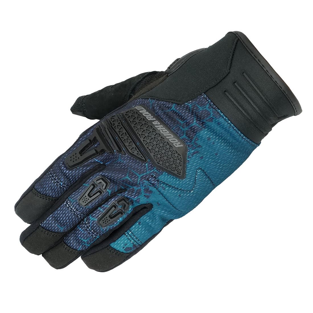 

Мотоциклетные перчатки для трейл-туризма с шипами ROUGH&ROAD, бирюзовые, средние, RR8028SPK-TQ2